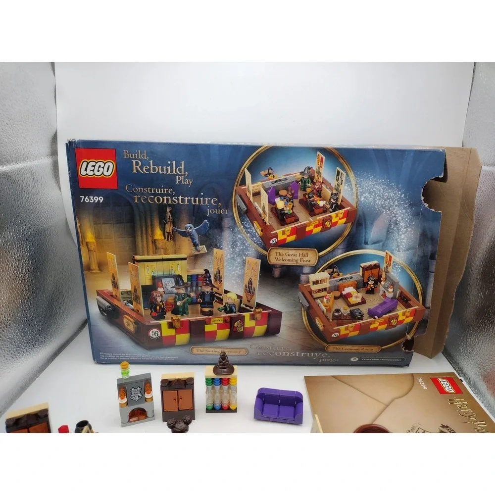 LEGO Harry Potter Hogwarts Magical Trunk 76399 603 pcs Retired Open Box Complete